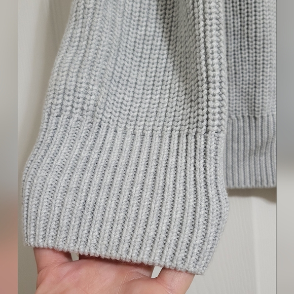 Rails Olivia Gray Lace Up Sweater - Picture 8 of 10